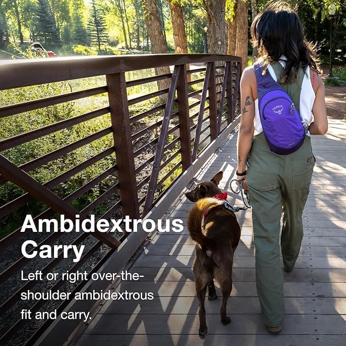 Daylite Shoulder Sling Bag - Crossbody Backpack for Everyday Carry, Festivals, and Travel