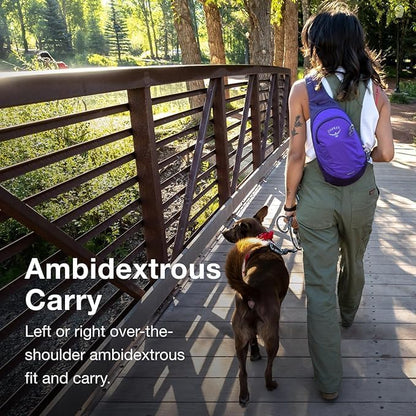 Daylite Shoulder Sling Bag - Crossbody Backpack for Everyday Carry, Festivals, and Travel