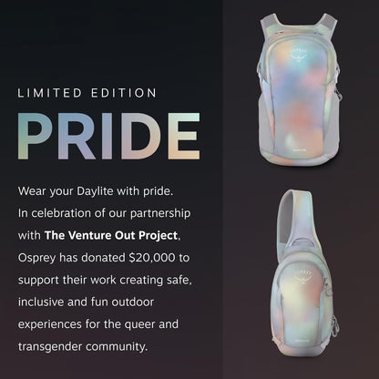 Daylite Shoulder Sling Bag - Crossbody Backpack for Everyday Carry, Festivals, and Travel