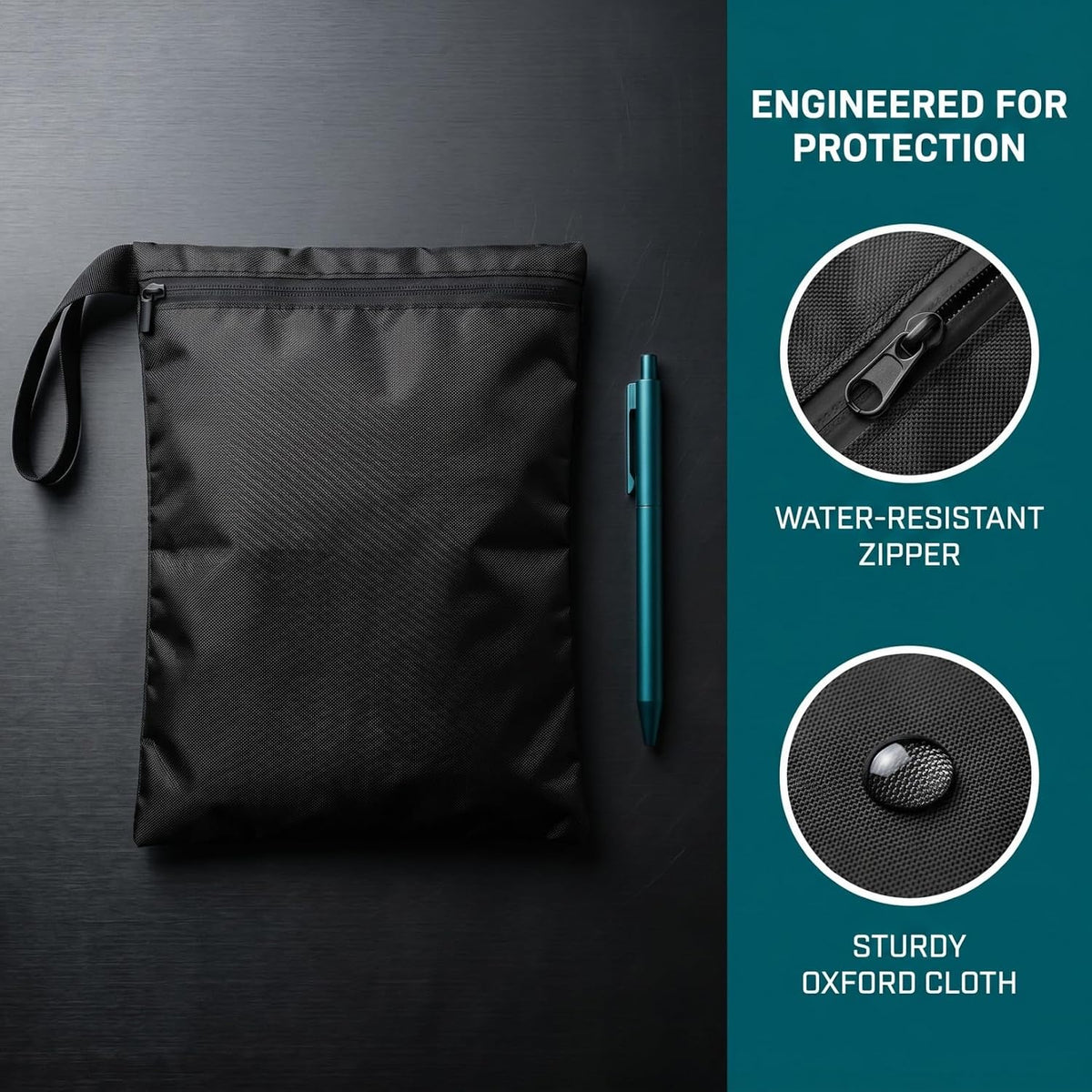 Wet Dry Bag Waterproof Reusable Wet Bag for Swimsuit Raincoat Storage Travel Beach Organizer Pouch Portable Swimming Outdoor Activities 11.61X8.66In