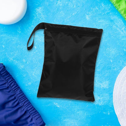 Wet Dry Bag Waterproof Reusable Wet Bag for Swimsuit Raincoat Storage Travel Beach Organizer Pouch Portable Swimming Outdoor Activities 11.61X8.66In