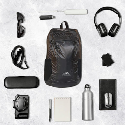 Daypack Ultralight Foldable Water-Resistant Nylon Durable & Tear-Resistant, Ideal for Hiking, Camping, Travel, Compact Size Fits Pocket