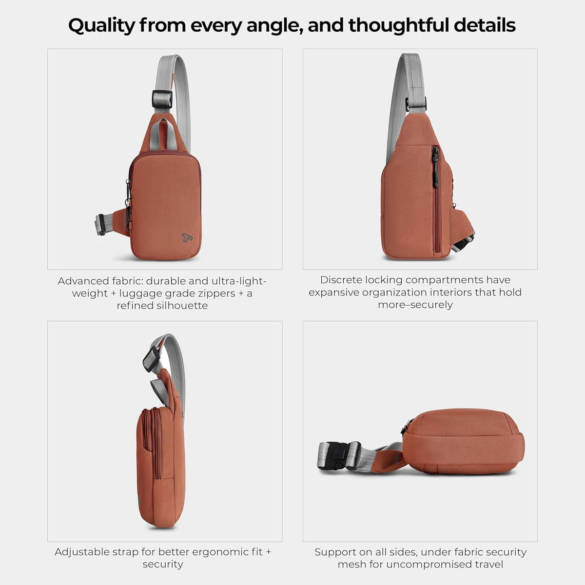 Anti-Theft The Voyages Compact Sling