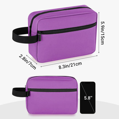 Travel Toiletry Bag for Women and Men,Lightweight Makeup Bag Hanging Dopp Kit with Shaving Compartment Cosmetic Organizer Small Tool Bag Travel Essentials,Gifts for Men(Black)