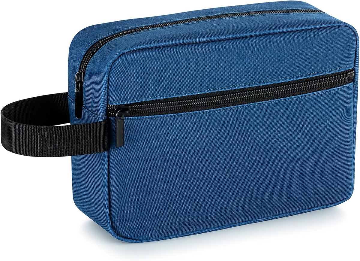 Travel Toiletry Bag for Women and Men,Lightweight Makeup Bag Hanging Dopp Kit with Shaving Compartment Cosmetic Organizer Small Tool Bag Travel Essentials,Gifts for Men(Black)