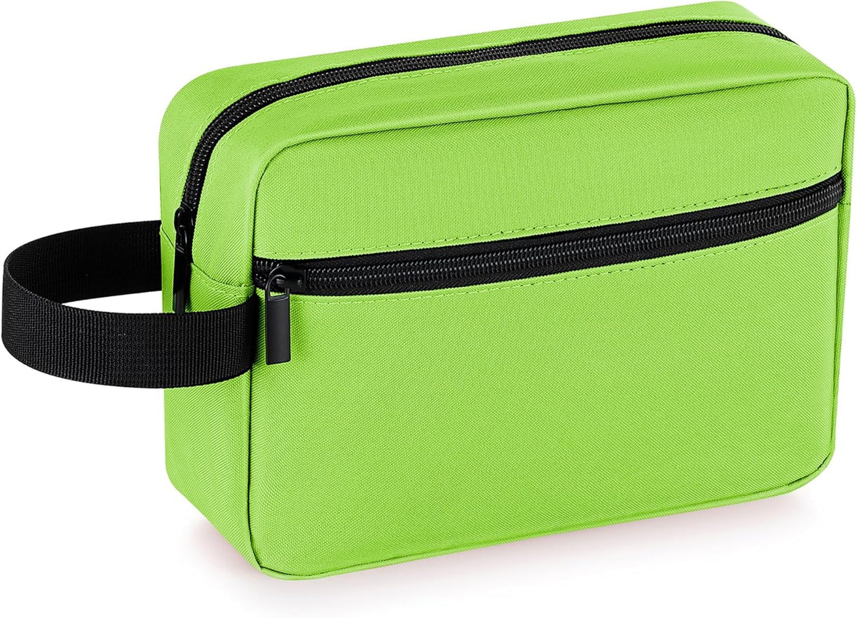 Travel Toiletry Bag for Women and Men,Lightweight Makeup Bag Hanging Dopp Kit with Shaving Compartment Cosmetic Organizer Small Tool Bag Travel Essentials,Gifts for Men(Black)