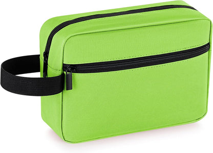 Travel Toiletry Bag for Women and Men,Lightweight Makeup Bag Hanging Dopp Kit with Shaving Compartment Cosmetic Organizer Small Tool Bag Travel Essentials,Gifts for Men(Black)