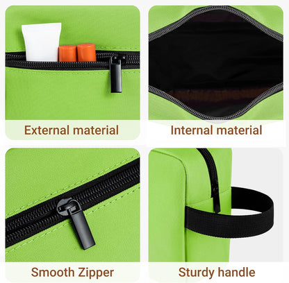 Travel Toiletry Bag for Women and Men,Lightweight Makeup Bag Hanging Dopp Kit with Shaving Compartment Cosmetic Organizer Small Tool Bag Travel Essentials,Gifts for Men(Black)