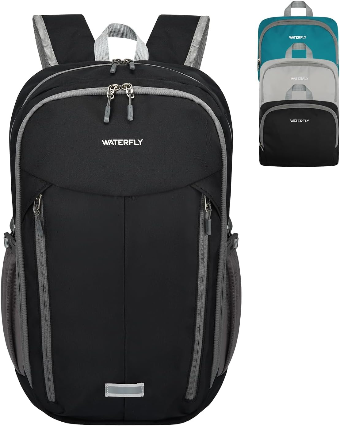 Lightweight Packable Backpack, 25L Small Foldable Travel Daypack | Multi-Pocket with Luggage Strap, Breathable Back Pad, Comfortable to wear, Easy to Fold, Compact Day Pack for Hiking Outdoor