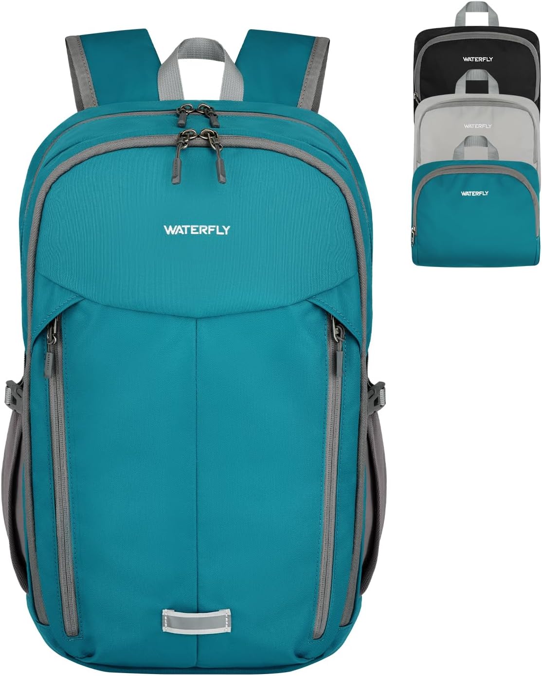Lightweight Packable Backpack, 25L Small Foldable Travel Daypack | Multi-Pocket with Luggage Strap, Breathable Back Pad, Comfortable to wear, Easy to Fold, Compact Day Pack for Hiking Outdoor