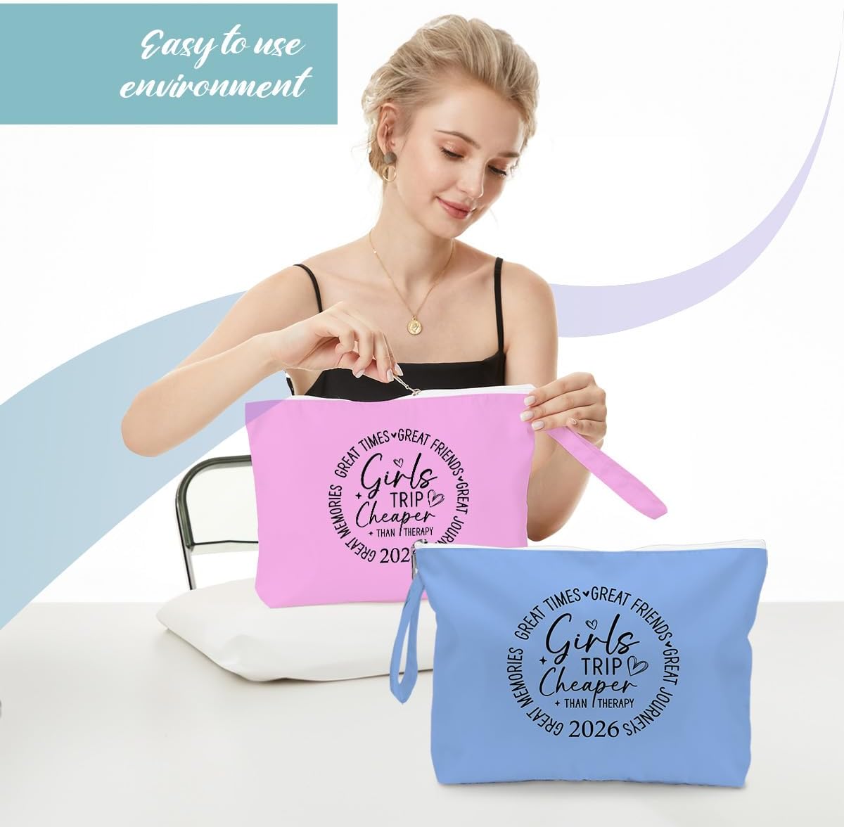Wet Dry Bag Waves Rainbow Wet Bag Beach Bags for Swimsuit Toiletry Bags Travel Essentials For Women, Beach Travel Gym for Swimsuit Dirty Diaper Gifts
