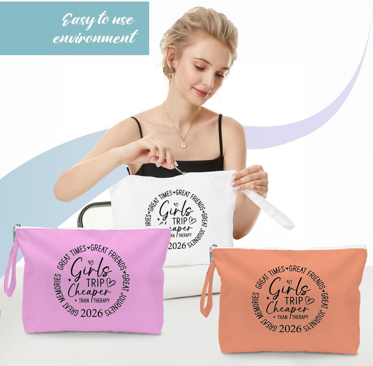 Wet Dry Bag Waves Rainbow Wet Bag Beach Bags for Swimsuit Toiletry Bags Travel Essentials For Women, Beach Travel Gym for Swimsuit Dirty Diaper Gifts