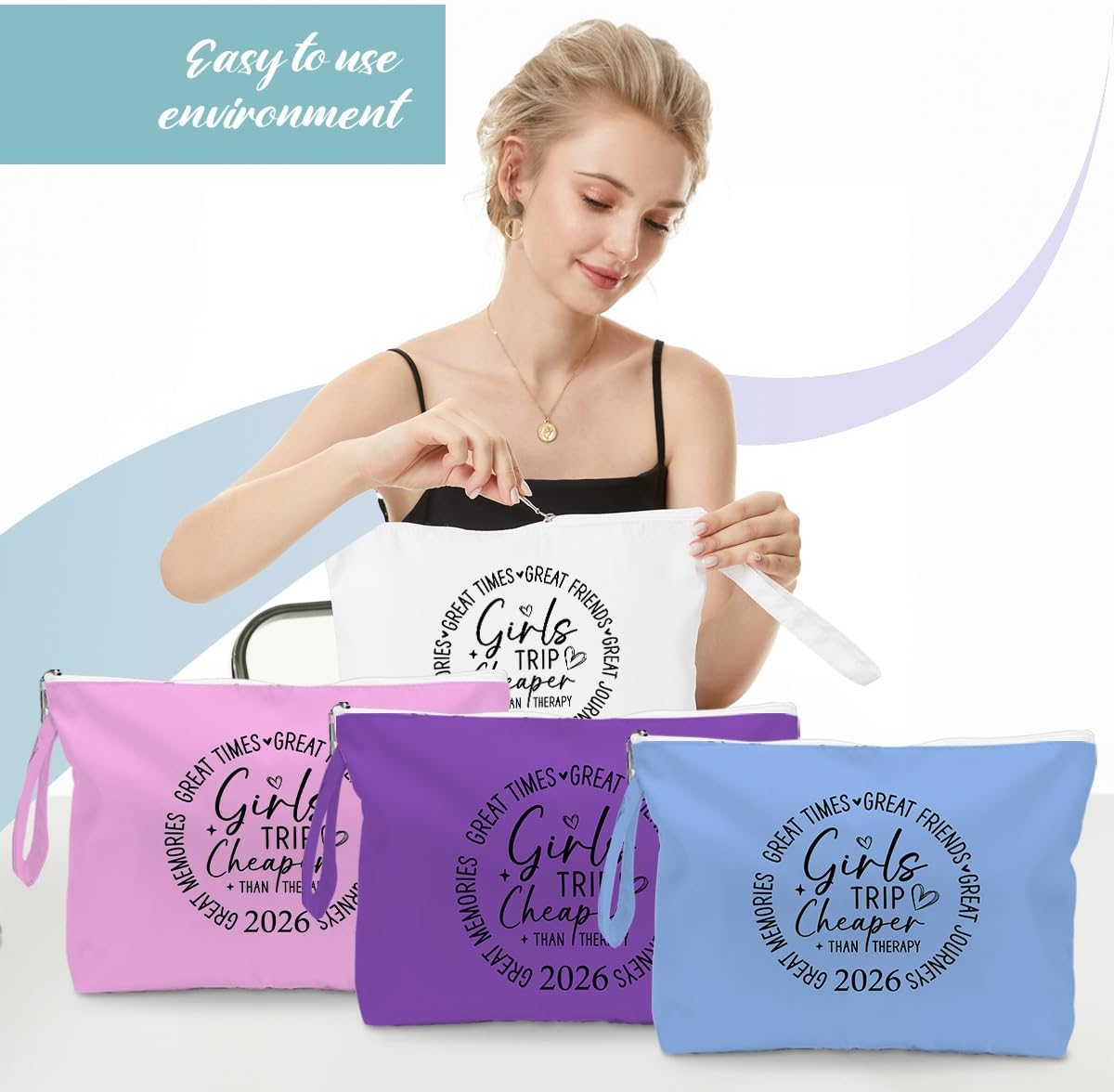 Wet Dry Bag Waves Rainbow Wet Bag Beach Bags for Swimsuit Toiletry Bags Travel Essentials For Women, Beach Travel Gym for Swimsuit Dirty Diaper Gifts