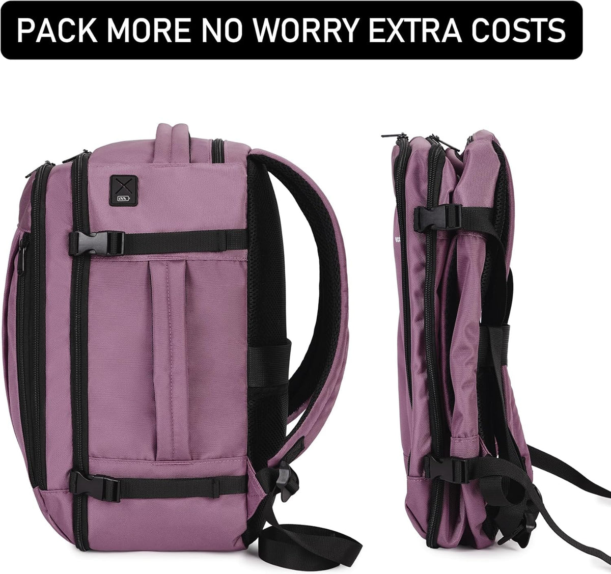 35L TSA Friendly Travel Laptop Backpack for Men and Women, Large Carry-On Business Backpack with 17.3 In Laptop Compartment, Waterproof Oxford Fabric, Anti-Theft Pocket, Multiple Pockets, Blue