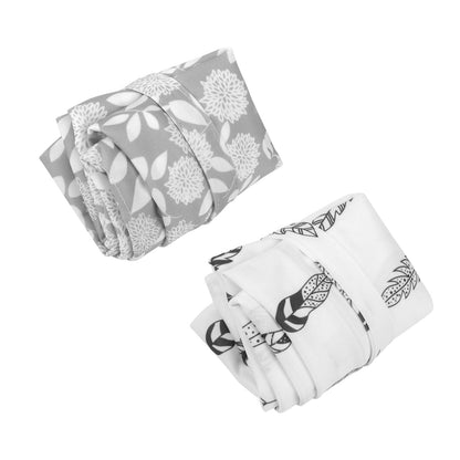 ALVA 2pcs Cloth Diaper Wet Dry Bags Waterproof Reusable with Two Zippered Pockets Travel Beach Pool Daycare Soiled Baby Items Yoga Gym Bag for Swimsuits or Wet Clothes LX-AMD0912 - Colors A