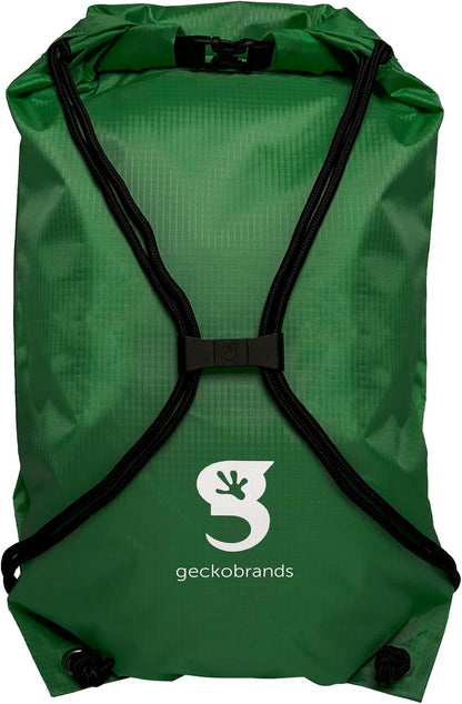 Embark 10L Drawstring Backpack – Waterproof, Lightweight Dry Bag for Beach, Hiking, and Light Water Activities - Colors B