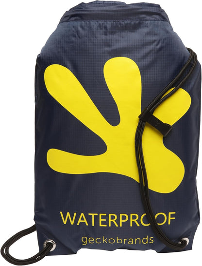 Embark 10L Drawstring Backpack – Waterproof, Lightweight Dry Bag for Beach, Hiking, and Light Water Activities - Colors B