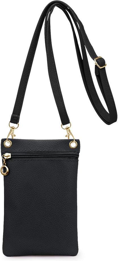 Cell Phone Purse, PU Leather Phone Bag Cell Phone Wallet for Women and Girls, Crossbody Phone Purse for Shopping