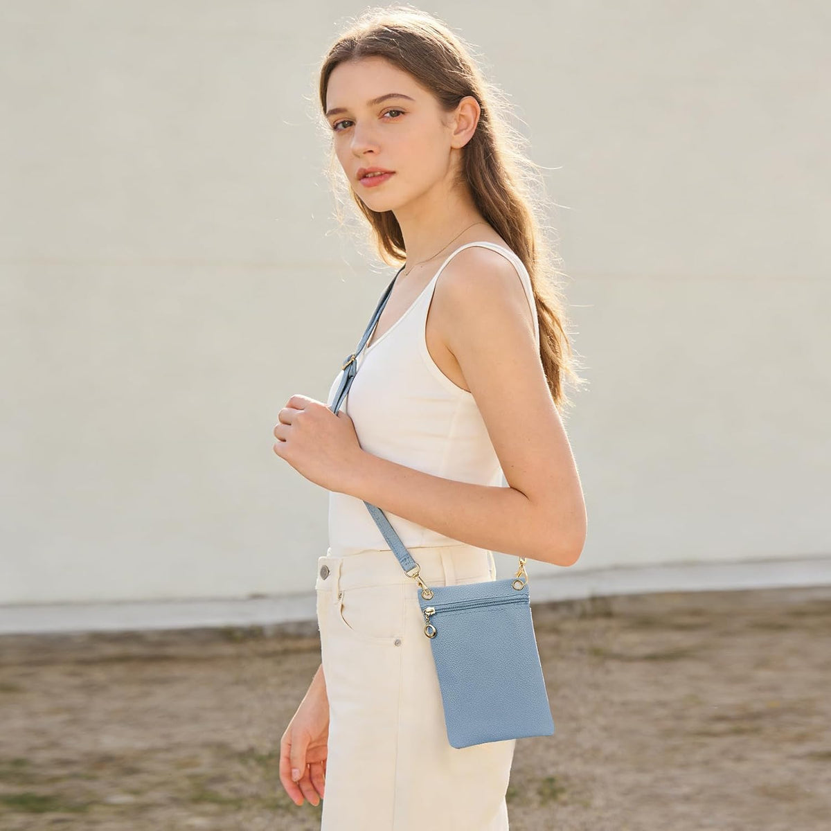 Cell Phone Purse, PU Leather Phone Bag Cell Phone Wallet for Women and Girls, Crossbody Phone Purse for Shopping
