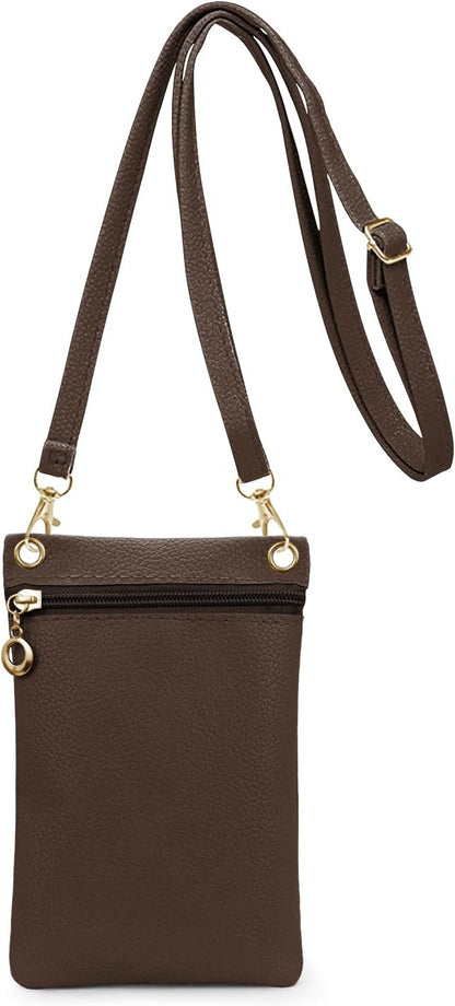 Cell Phone Purse, PU Leather Phone Bag Cell Phone Wallet for Women and Girls, Crossbody Phone Purse for Shopping