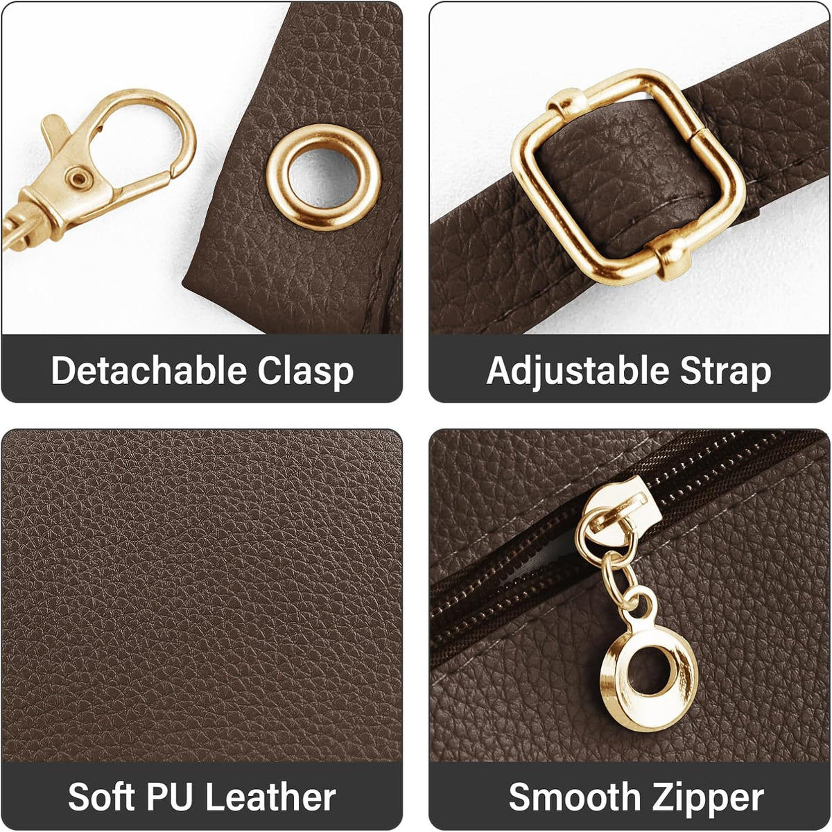 Cell Phone Purse, PU Leather Phone Bag Cell Phone Wallet for Women and Girls, Crossbody Phone Purse for Shopping