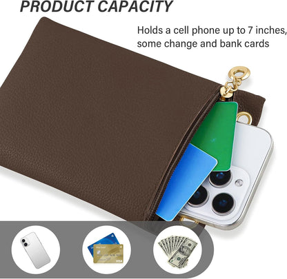 Cell Phone Purse, PU Leather Phone Bag Cell Phone Wallet for Women and Girls, Crossbody Phone Purse for Shopping