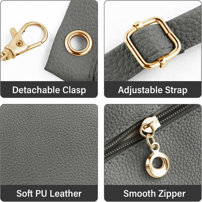 Cell Phone Purse, PU Leather Phone Bag Cell Phone Wallet for Women and Girls, Crossbody Phone Purse for Shopping