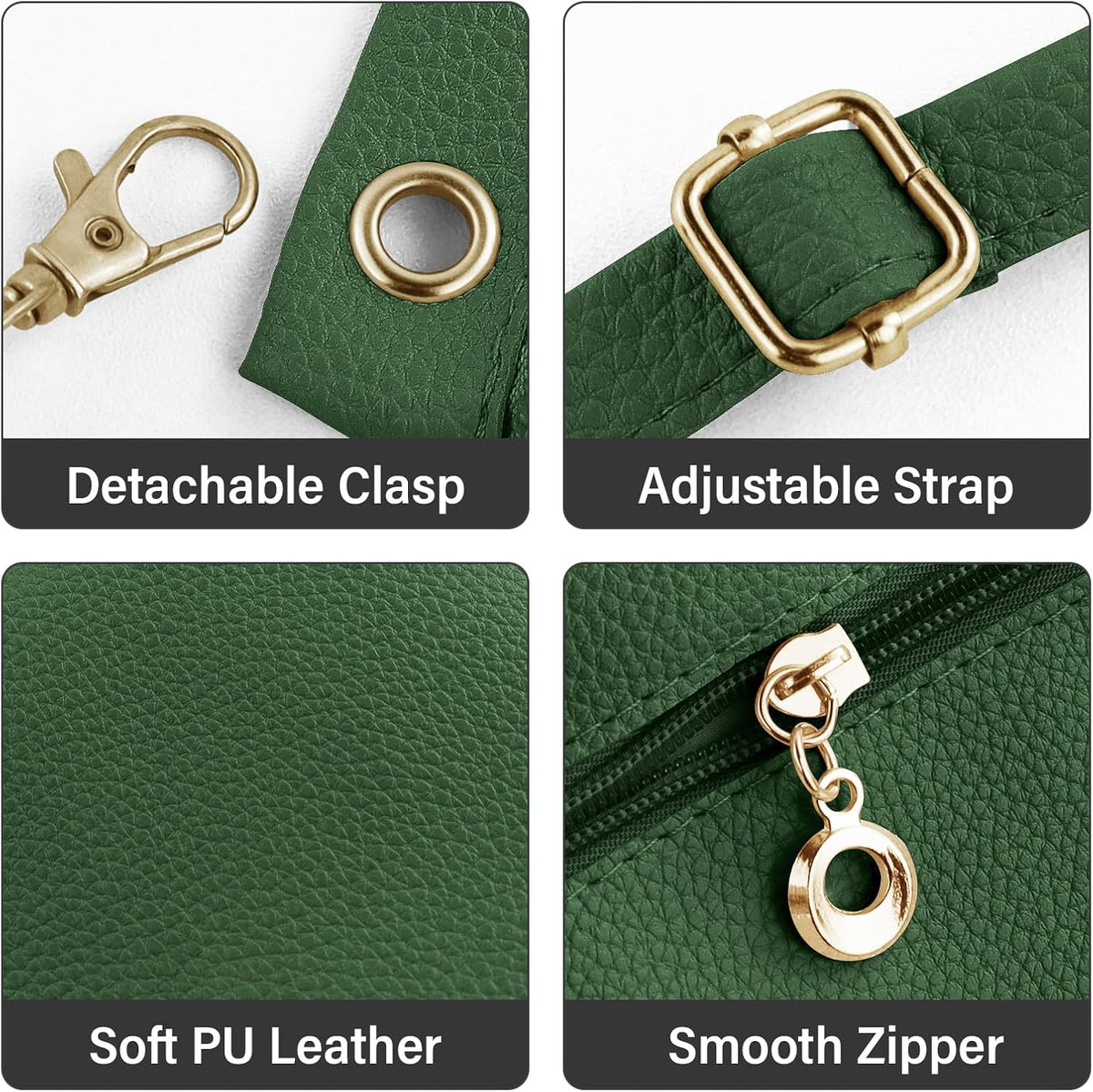 Cell Phone Purse, PU Leather Phone Bag Cell Phone Wallet for Women and Girls, Crossbody Phone Purse for Shopping