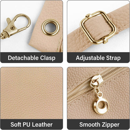 Cell Phone Purse, PU Leather Phone Bag Cell Phone Wallet for Women and Girls, Crossbody Phone Purse for Shopping