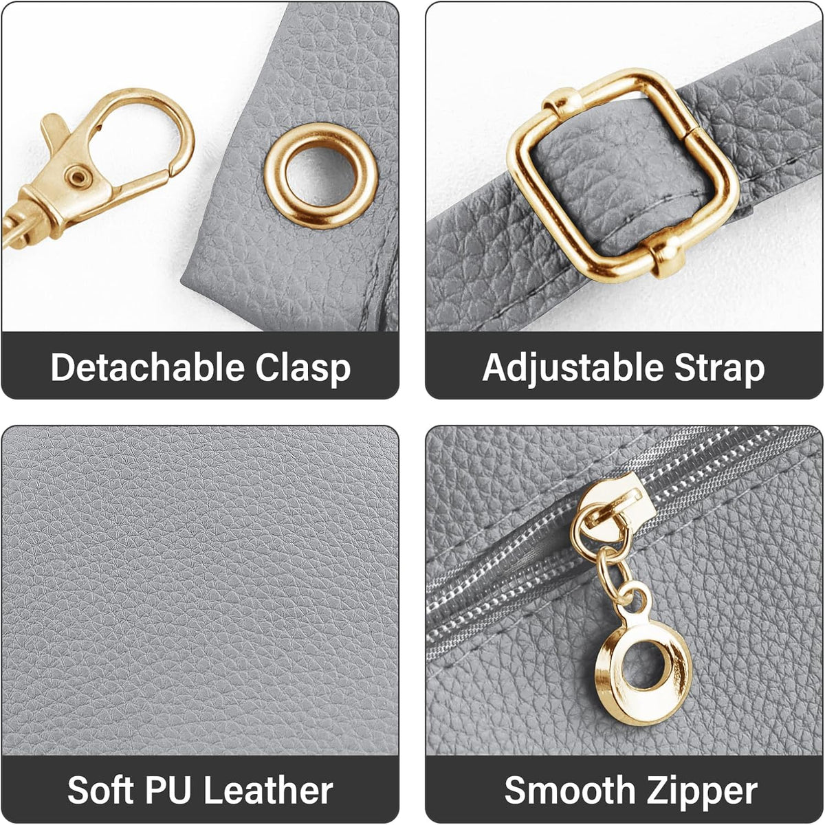 Cell Phone Purse, PU Leather Phone Bag Cell Phone Wallet for Women and Girls, Crossbody Phone Purse for Shopping