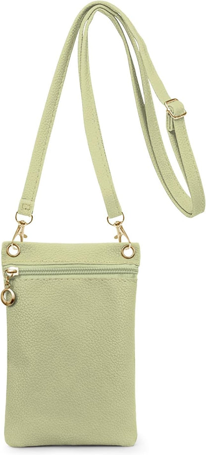 Cell Phone Purse, PU Leather Phone Bag Cell Phone Wallet for Women and Girls, Crossbody Phone Purse for Shopping