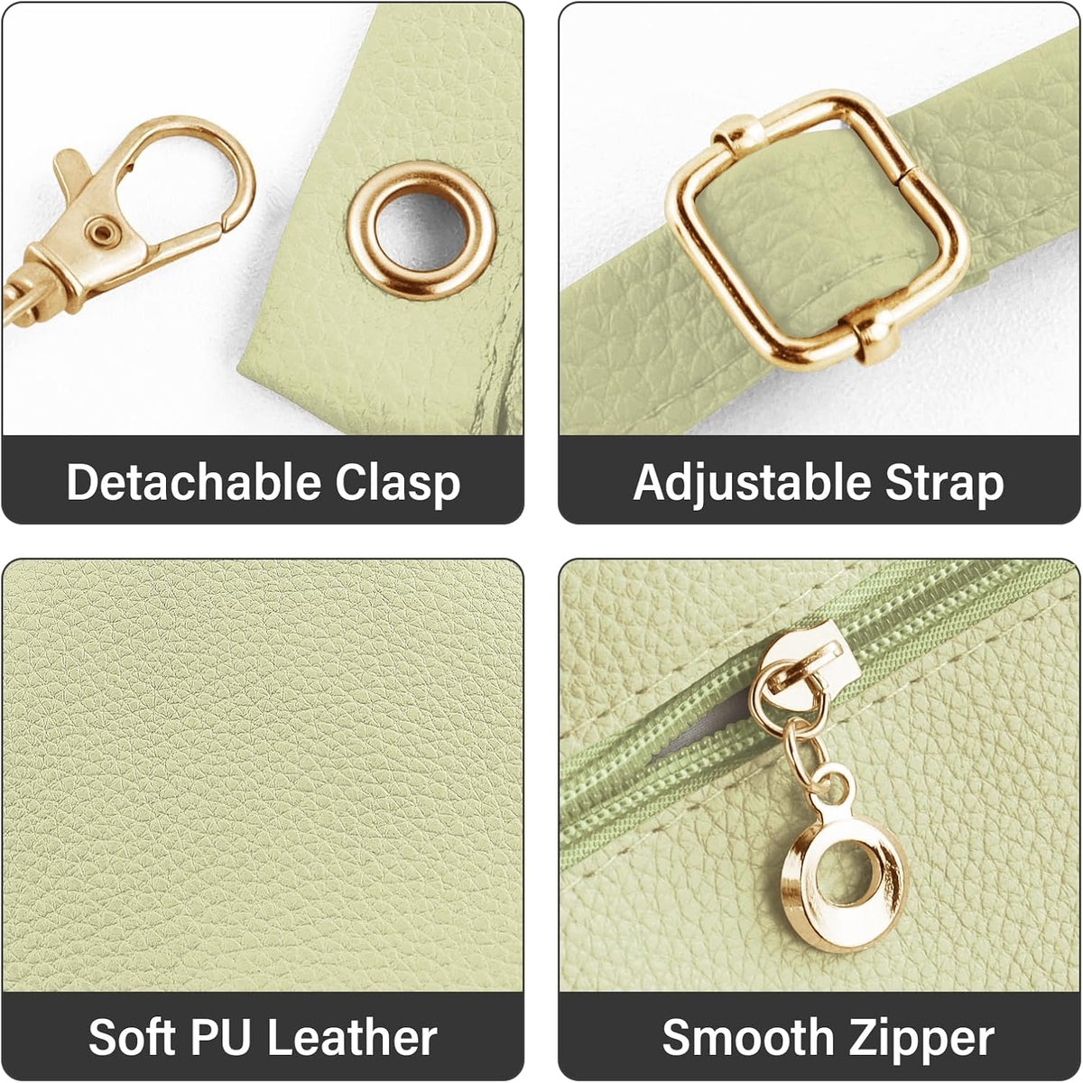 Cell Phone Purse, PU Leather Phone Bag Cell Phone Wallet for Women and Girls, Crossbody Phone Purse for Shopping