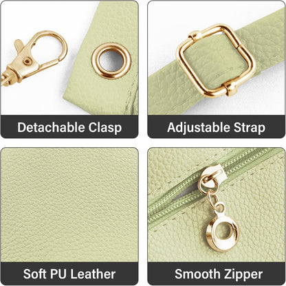 Cell Phone Purse, PU Leather Phone Bag Cell Phone Wallet for Women and Girls, Crossbody Phone Purse for Shopping