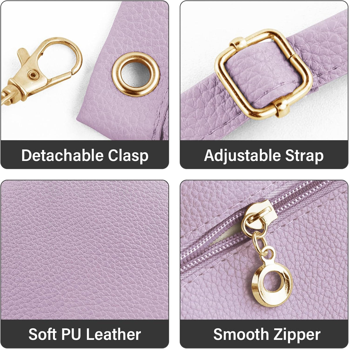 Cell Phone Purse, PU Leather Phone Bag Cell Phone Wallet for Women and Girls, Crossbody Phone Purse for Shopping