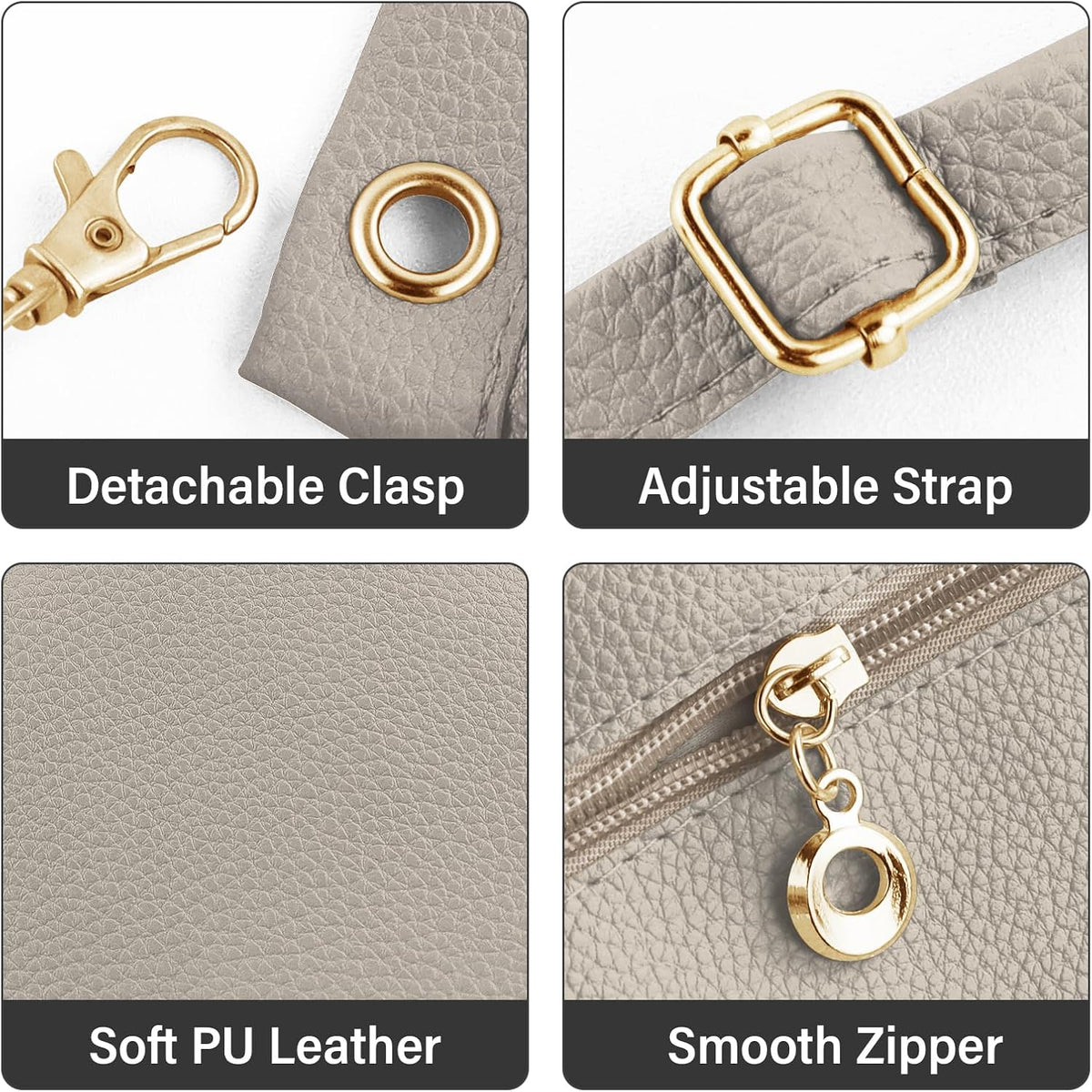 Cell Phone Purse, PU Leather Phone Bag Cell Phone Wallet for Women and Girls, Crossbody Phone Purse for Shopping