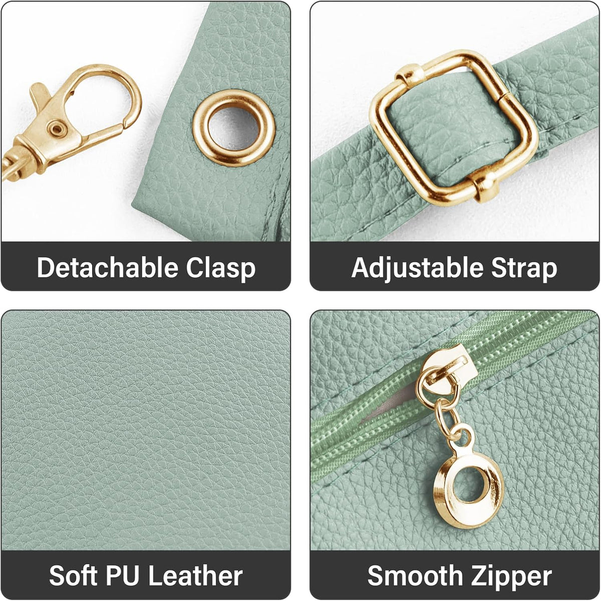 Cell Phone Purse, PU Leather Phone Bag Cell Phone Wallet for Women and Girls, Crossbody Phone Purse for Shopping