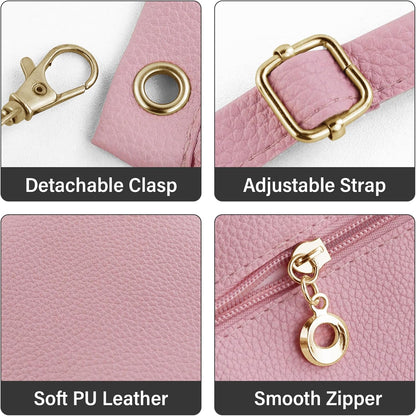 Cell Phone Purse, PU Leather Phone Bag Cell Phone Wallet for Women and Girls, Crossbody Phone Purse for Shopping