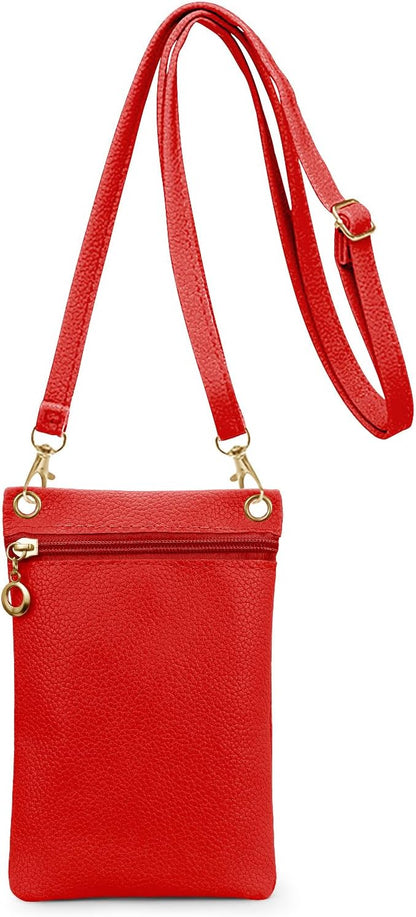 Cell Phone Purse, PU Leather Phone Bag Cell Phone Wallet for Women and Girls, Crossbody Phone Purse for Shopping