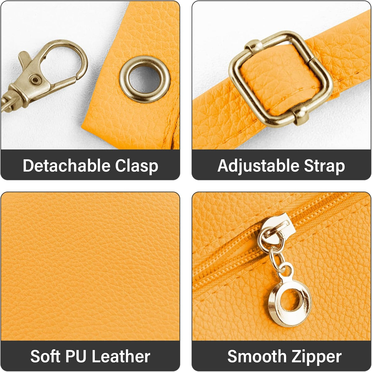 Cell Phone Purse, PU Leather Phone Bag Cell Phone Wallet for Women and Girls, Crossbody Phone Purse for Shopping