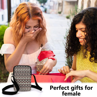 Aesthetic Patterns Crossbody Bags for Women Sling Bag Multi Waterproof Small Shoulder Sling Purse Bag Strap Cell Phone Bag