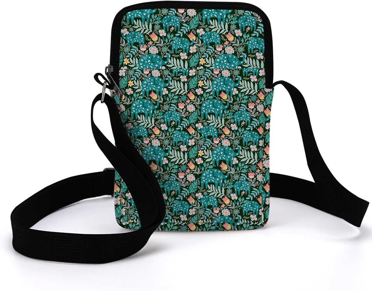 Aesthetic Patterns Crossbody Bags for Women Sling Bag Multi Waterproof Small Shoulder Sling Purse Bag Strap Cell Phone Bag