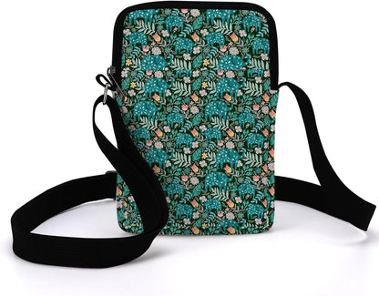 Aesthetic Patterns Crossbody Bags for Women Sling Bag Multi Waterproof Small Shoulder Sling Purse Bag Strap Cell Phone Bag