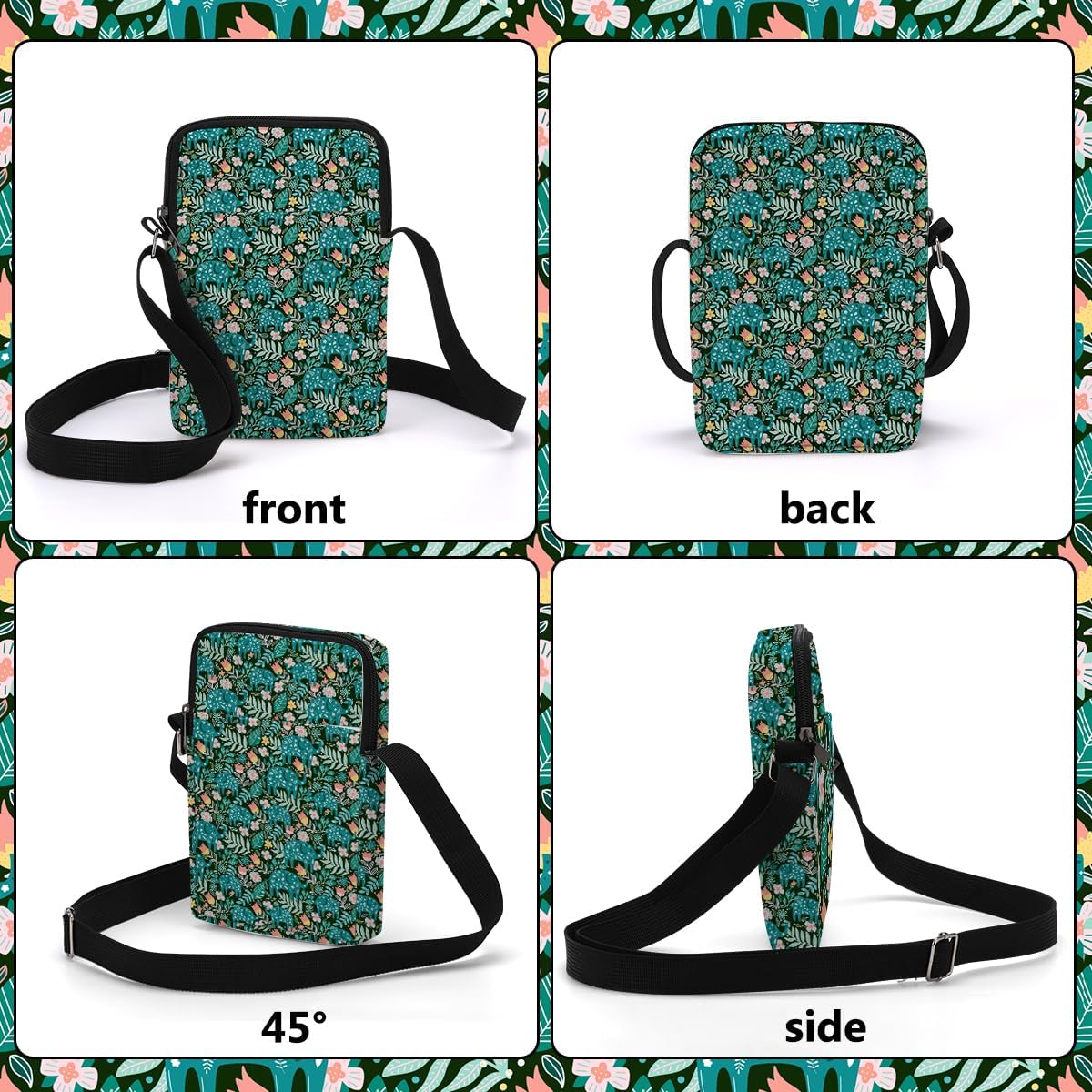 Aesthetic Patterns Crossbody Bags for Women Sling Bag Multi Waterproof Small Shoulder Sling Purse Bag Strap Cell Phone Bag