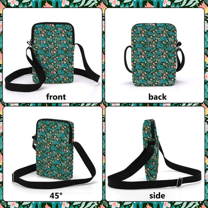 Aesthetic Patterns Crossbody Bags for Women Sling Bag Multi Waterproof Small Shoulder Sling Purse Bag Strap Cell Phone Bag