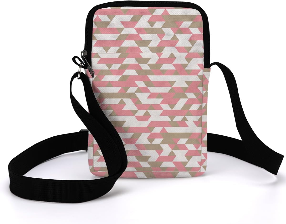 Aesthetic Patterns Crossbody Bags for Women Sling Bag Multi Waterproof Small Shoulder Sling Purse Bag Strap Cell Phone Bag