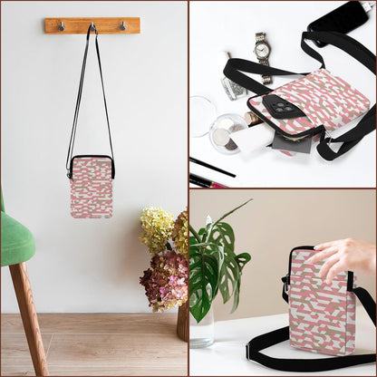 Aesthetic Patterns Crossbody Bags for Women Sling Bag Multi Waterproof Small Shoulder Sling Purse Bag Strap Cell Phone Bag