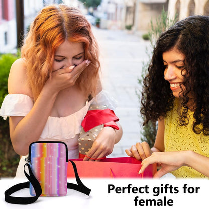 Aesthetic Patterns Crossbody Bags for Women Sling Bag Multi Waterproof Small Shoulder Sling Purse Bag Strap Cell Phone Bag