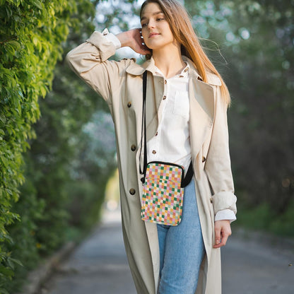 Aesthetic Patterns Crossbody Bags for Women Sling Bag Multi Waterproof Small Shoulder Sling Purse Bag Strap Cell Phone Bag
