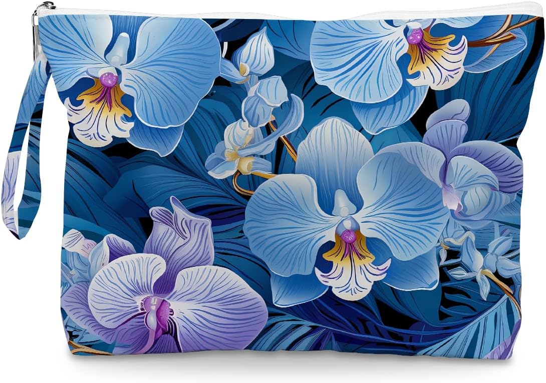 Palm leaves Wet Bag Travel Wet Dry Bag Beach Bag Diaper Bag Wet Bag For Swimsuit Travel Makeup Bag Toiletry Bag
