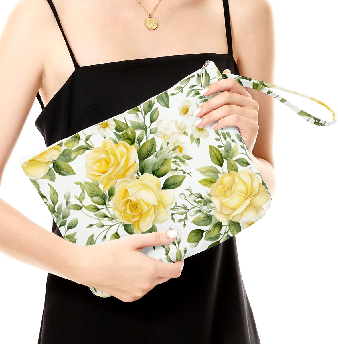 Palm leaves Wet Bag Travel Wet Dry Bag Beach Bag Diaper Bag Wet Bag For Swimsuit Travel Makeup Bag Toiletry Bag